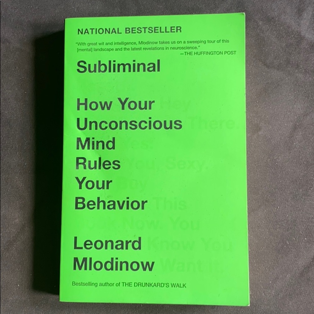 New Book “Subliminal”